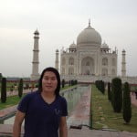 at Taj Mahal