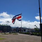 Biggest Costa Rican flag in the country